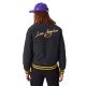 2. New Era NBA Los Angeles Lakers Bomberjacke mit Schriftzug - 60332205