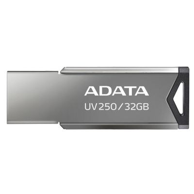 8. USB-Stick ADATA UV250 AUV250-32G-RBK (32 GB; USB 2.0; silber)