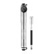 Rockbros HQ-67A-L03 Fahrradpumpe mit Manometer – Silber