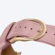 6. AmazingThing Class Band Lederarmband für Apple Watch 45 / 46 / 49 mm - Rosa