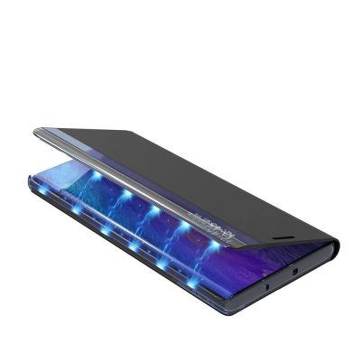 4. New Sleep Case Booktype Case Smart Schutzhülle mit Ständerfunktion Hülle für Samsung Galaxy A02s EU rosa