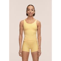 CASALL Damen-Tanktop mit Rundhalsausschnitt, Gelb