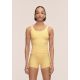 CASALL Damen-Tanktop mit Rundhalsausschnitt, Gelb