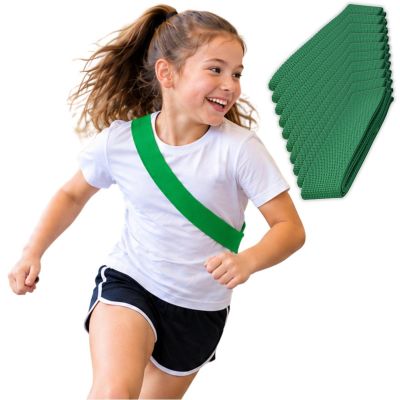 15. SPIELSCHÄRPE 10 STÜCK GRÜN