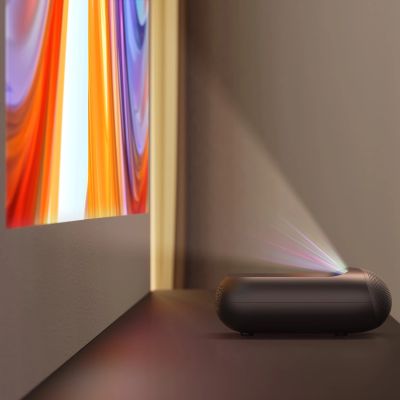14. Yaber K300s Multimedia-Laser-RGB-FullHD-1080p-Projektor mit JBL-Lautsprechern – Schwarz