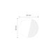 2. Tech-Protect Glass Fit+ 2er-Pack gehärtetes Glas Amazfit T-Rex 3 Pro 48 mm – Transparent