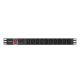 2. Lanberg PDU-10I-0200-IEC-BK Steckdosenleiste (10 Steckdosen nach IEC320-Standard; 10 A; 2 m; schwarz)