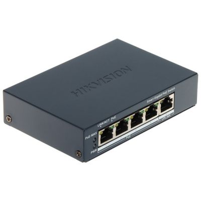 Hikvision DS-3E1505P-EI 4-Port PoE-Switch