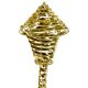 2. Dekorative Laterne, 40 LEDs, 57 cm, Gold