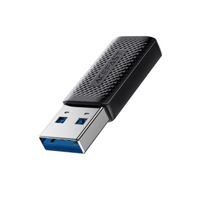2. Acefast J2 USB-C 3.0 (weiblich) auf USB-A 3.0 (männlich) 5 Gbit/s Adapter – Schwarz