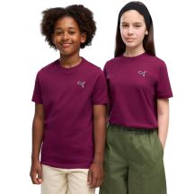 Puma Cls Badge Katzen-T-Shirt Lila Kinder T-Shirt 694700 41