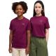 Puma Cls Badge Katzen-T-Shirt Lila Kinder T-Shirt 694700 41