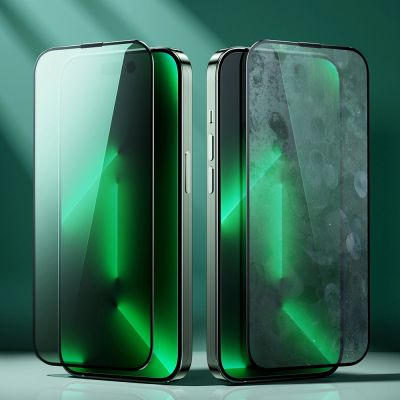 6. Joyroom Knight Green Glass für iPhone 14 Plus mit Vollbild-Anti-Blaulichtfilter (JR-G03)