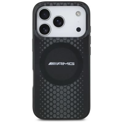 3. AMG Double Layer Transparent Graphics MagSafe Case für iPhone 17 Pro - Schwarz