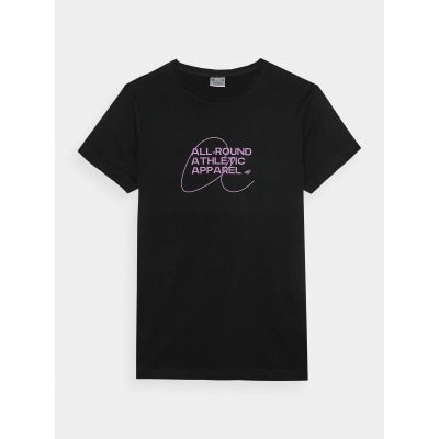 3. Damen Slim T-Shirt mit Aufdruck 4F 4FRSS24TTSHF2499-20S