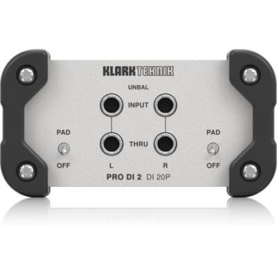 Klark Teknik DI 20P passive Stereo-DI-Box