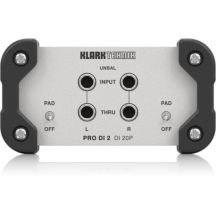 Klark Teknik DI 20P passive Stereo-DI-Box
