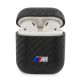 BMW PU Carbon M Collection Schutzhülle für AirPods 1/2 - Schwarz