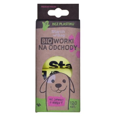 2. STÄRKEBEUTEL - Biobeutel für Exkremente - 8 x 15 Stück.