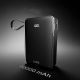 10. Powerbank SBS 20000 mAh 20W mit integriertem USB-C-Kabel und Digitalanzeige - schwarz