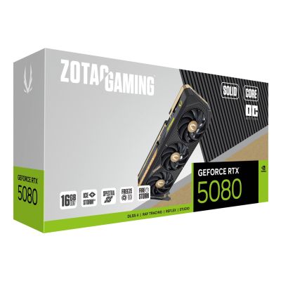 13. ZOTAC GAMING GeForce RTX 5080 SOLID Core OC 16GB Grafikkarte