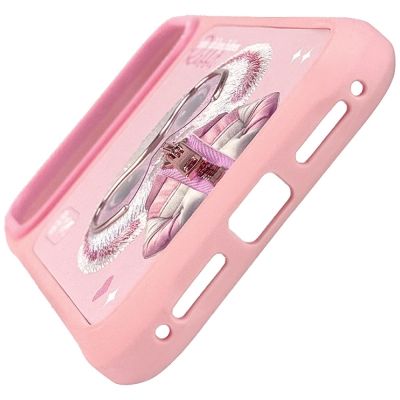 3. Nimmy Cool&Cute 2.0 Hasenhülle für iPhone 17 Pro Max – pink