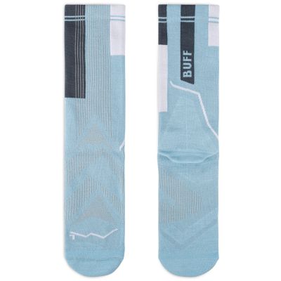 3. Laufsocken Buff Coolnet Crew Sock CC – Dusty Blue