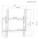 13. MACLEAN TV-HALTERUNG / -AUFHÄNGER 32-75'' MACLEAN TV-HALTERUNG / -AUFHÄNGER, MAX. VESA 400X400, 32-75", BIS ZU 45KG, SCHWARZ, NEIGUNGSVERSTELLBAR
