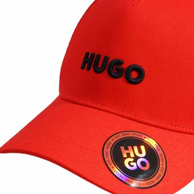 6. Hugo Boss Jude Baseballkappe, rot - 50533410-693
