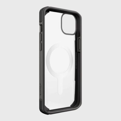 10. Raptic X-Doria Secure Case für iPhone 14 Plus mit gepanzerter MagSafe-Hülle schwarz