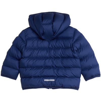 7. adidas Synthetische Daunenjacke, Marineblau, Kinderjacke JL7392