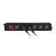4. TECHLY STECKDOSE MIT USV-KABEL - 6 STECKDOSE
