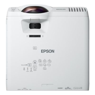 12. Epson V11HA76080 Datenprojektor, Standardprojektor, 4000 ANSI Lumen, 3LCD WXGA (1200x800), 3D-kompatibel, Weiß