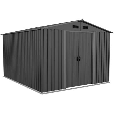 9. Metall-Gartengerätehaus 312 x 257 x 202 cm