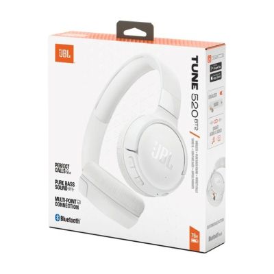 8. JBL T520 BT2 On-Ear-Kopfhörer, weiß