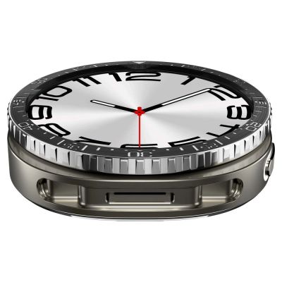 9. Spigen Bezel Tune Diver Cover für Samsung Galaxy Watch 8 44mm - Schwarz