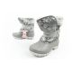 8. Lee Cooper Winterstiefel Kinder isolierte Schneestiefel für Mädchen Grau