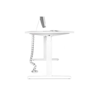 6. Kabelorganizer (Wirbelsäule), verstellbar, flexibel, 1,3 m, silber