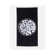 Schwarzes Strandtuch mit RIP CURL Logo