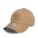 Damen-Basecap New Era 9FORTY MLB NY New York Yankees Braun – 60471463