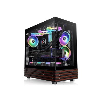 7. Thermaltake View 270 Plus WS ARGB Midi-Schuhe Schwarz