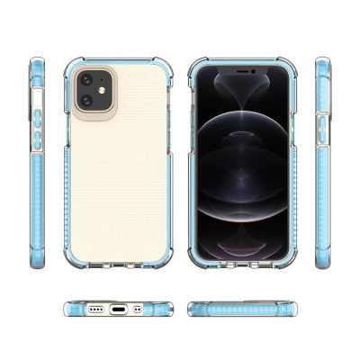 3. Spring Case Silikon Gel robust Handyhülle Schutzhülle für iPhone 12 mini grün