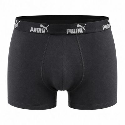 2. Puma Herren-Boxershorts, 6er-Pack, Schwarz, Grün, Grau