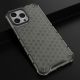 14. Honeycomb Handyhülle Schutzhülle mit TPU Rahmen für iPhone 13 Pro Max schwarz