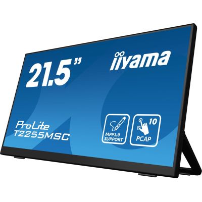 5. iiyama ProLite T2255MSC-B1 Computermonitor 54,6 cm (21,5") 1920 x 1080 px Full HD LCD-Touchscreen Schwarz