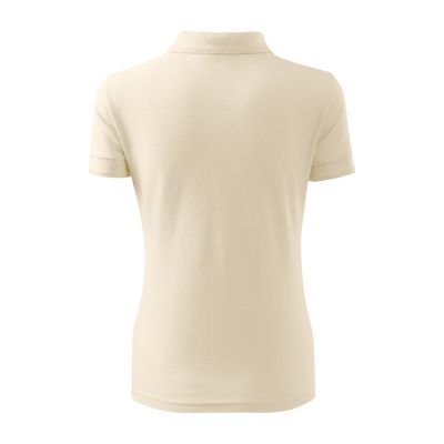 4. Damen-Piqué-Poloshirt (Mandel)