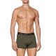 2. Puma Herren-Boxershorts, 2er-Pack, Khaki/Schwarz, bequeme Baumwolle
