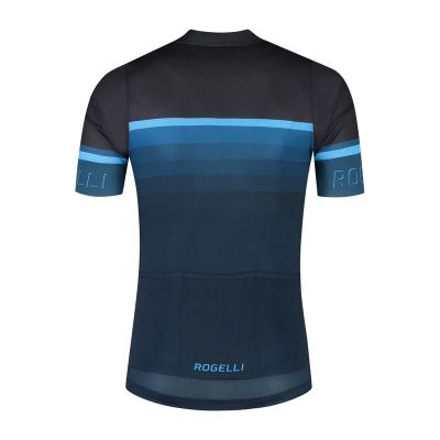 2. Rogelli HERO II T-Shirt Schwarz und Blau 3XL