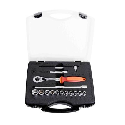 UNIOR 1/4" Steckschlüsselsatz im Karton