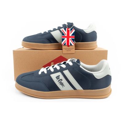 10. Lee Cooper Herren-Sneaker, modisch, bequem, langlebig, Marineblau